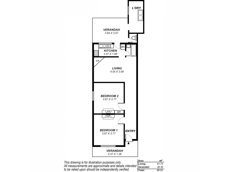 26 Edmund Street, Norwood SA 5067 Floorplan