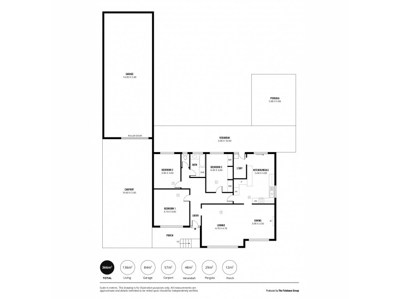 3 Rayleigh Avenue, Highbury SA 5089 Floorplan