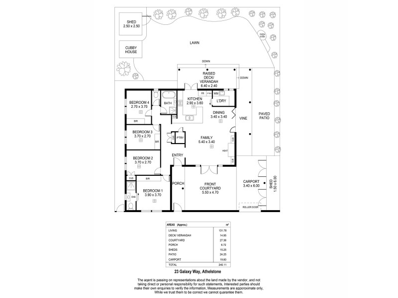 23 Galaxy Way, Athelstone SA 5076 Floorplan