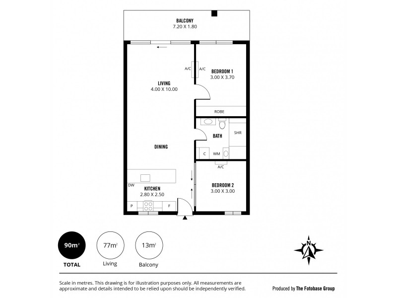 305/46 Sixth Street, Bowden SA 5007 Floorplan