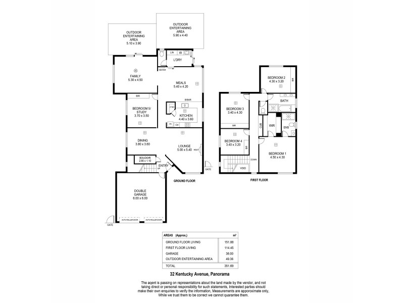 32 Kentucky Avenue, Panorama SA 5041 Floorplan