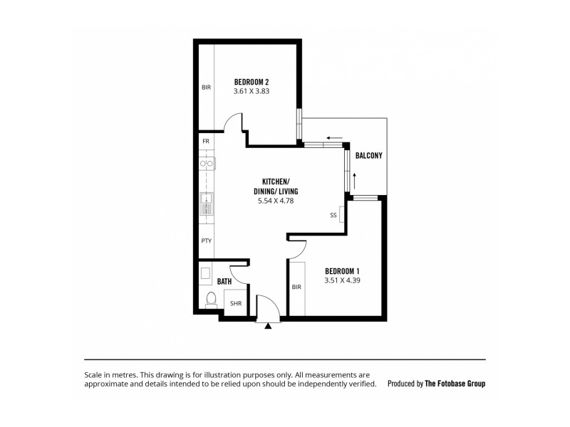 903/15 Synagogue Place, Adelaide SA 5000 Floorplan