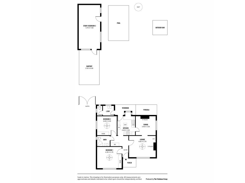 17 Fourth Avenue, St Morris SA 5068 Floorplan