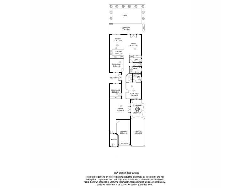 566A Glynburn Road, Burnside SA 5066 Floorplan