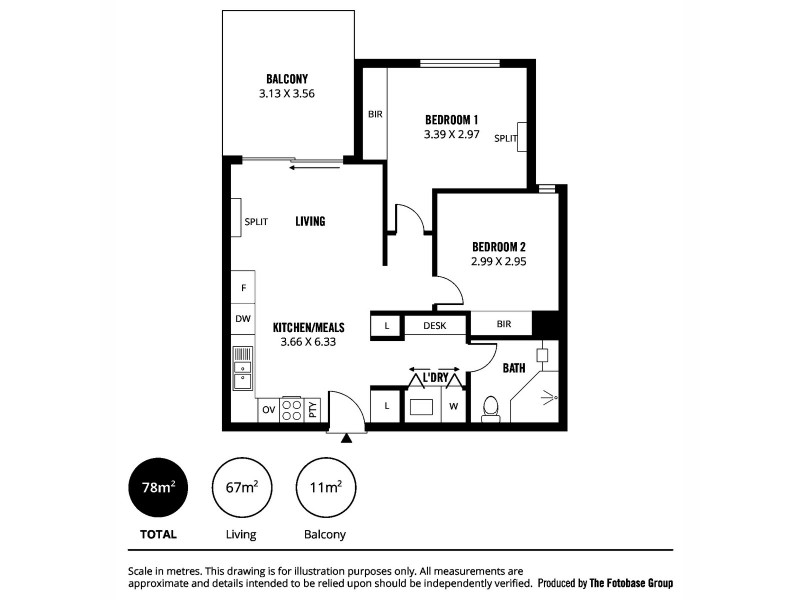 103/171 Prospect Road, Prospect SA 5082 Floorplan