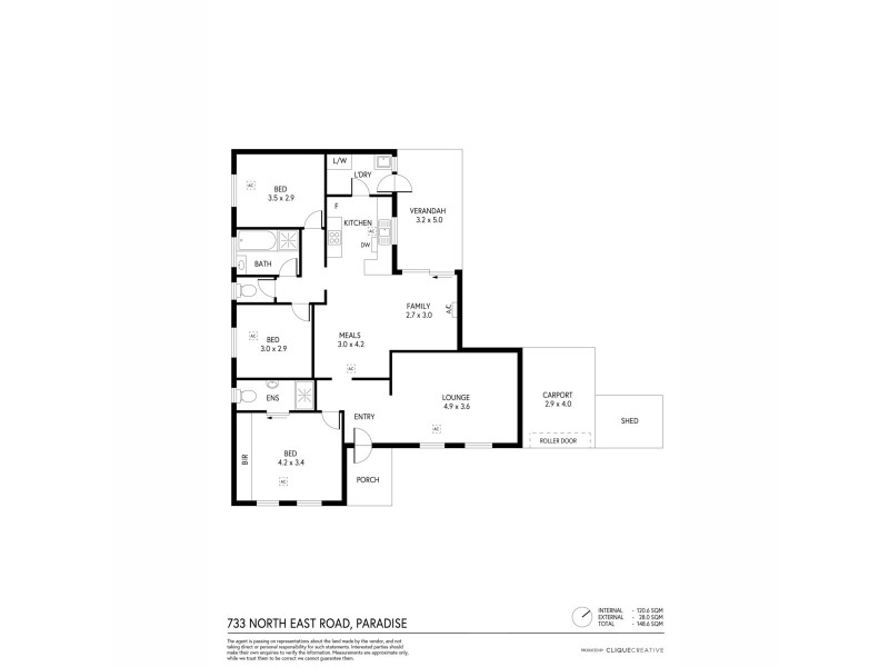 733 Lower North East Road, Paradise SA 5075 Floorplan
