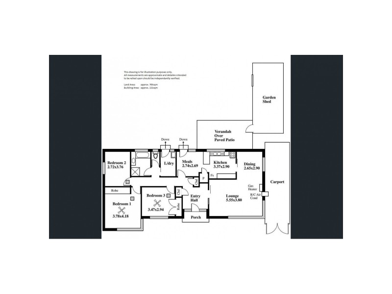 881 Marion Road, Mitchell Park SA 5043 Floorplan
