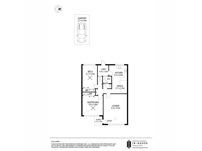1/394 Glynburn Road, Kensington Gardens SA 5068 Floorplan