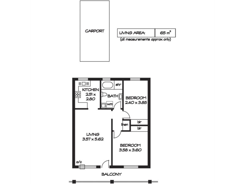 11/72 George Street, Norwood SA 5067 Floorplan