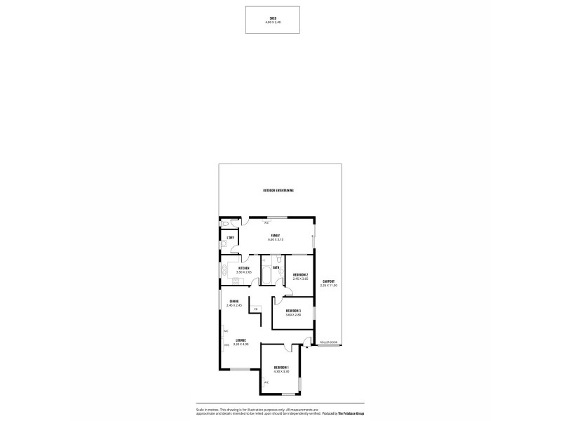 36 McGregor Terrace, Rosewater SA 5013 Floorplan