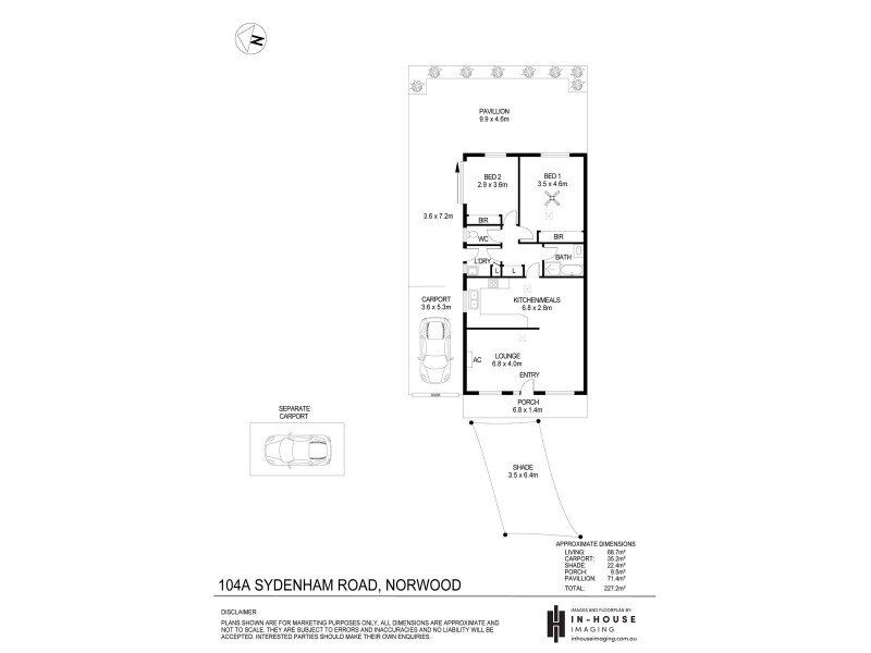 2/104A Sydenham Road, Norwood SA 5067 Floorplan