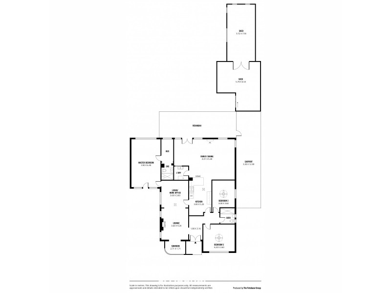 205 North East Road, Hampstead Gardens SA 5086 Floorplan