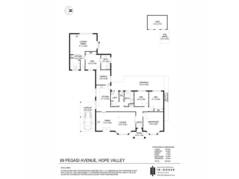 69 Pegasi Avenue, Hope Valley SA 5090 Floorplan