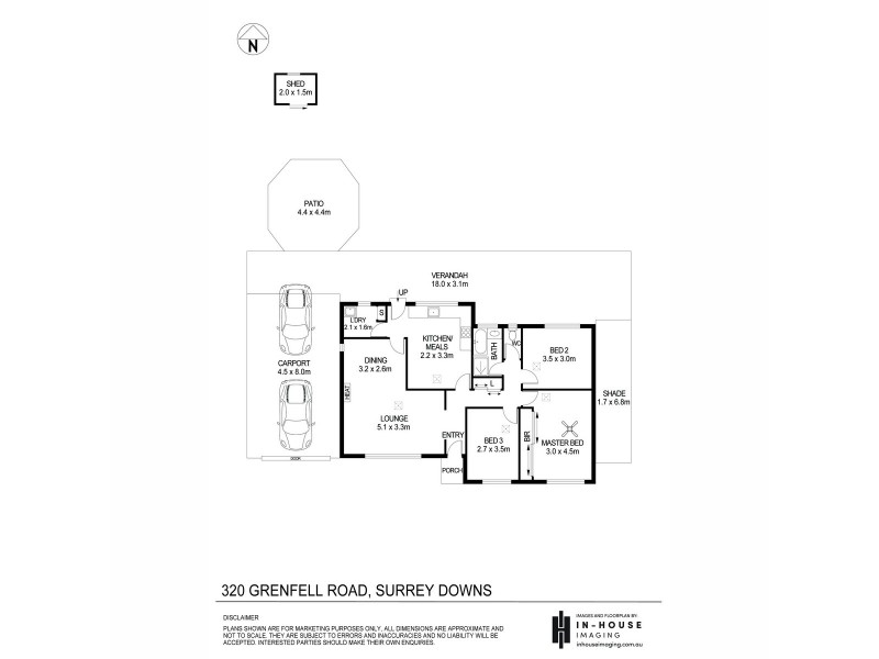 320 Grenfell Road, Surrey Downs SA 5126 Floorplan