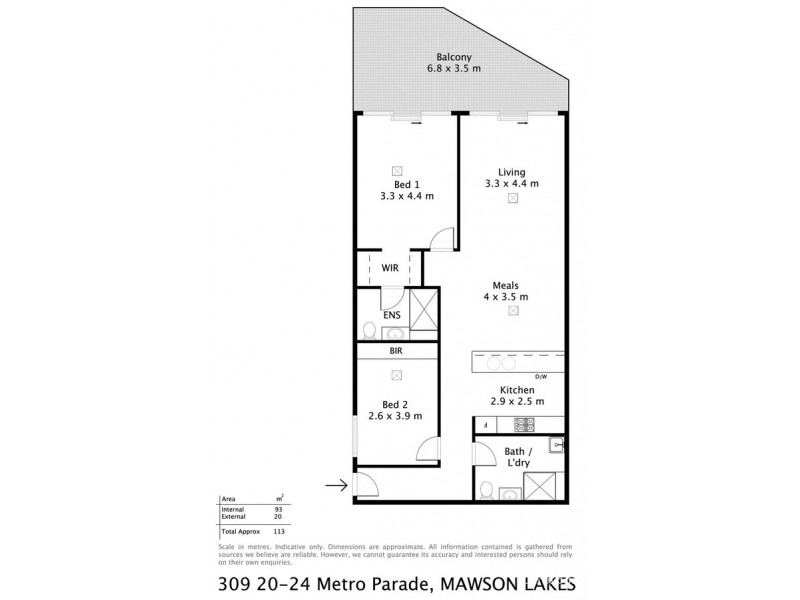 309/20-24 Metro Parade, Mawson Lakes SA 5095