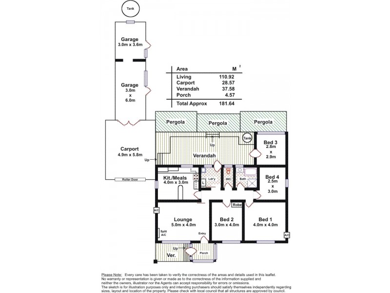 14 Wilkins Street, Enfield SA 5085 Floorplan