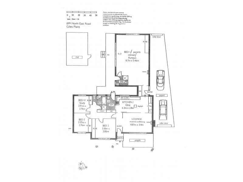 699 North East Road, Gilles Plains SA 5086 Floorplan