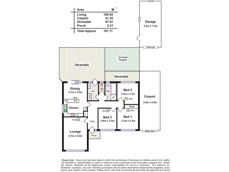 5 Brahma Drive, Brahma Lodge SA 5109 Floorplan