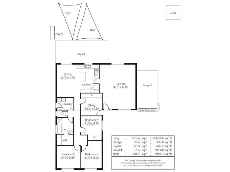 51 Tarqui Drive, Paralowie SA 5108 Floorplan