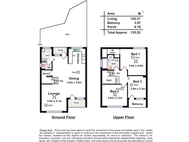 1/6 Vailima Court, Hackney SA 5069 Floorplan