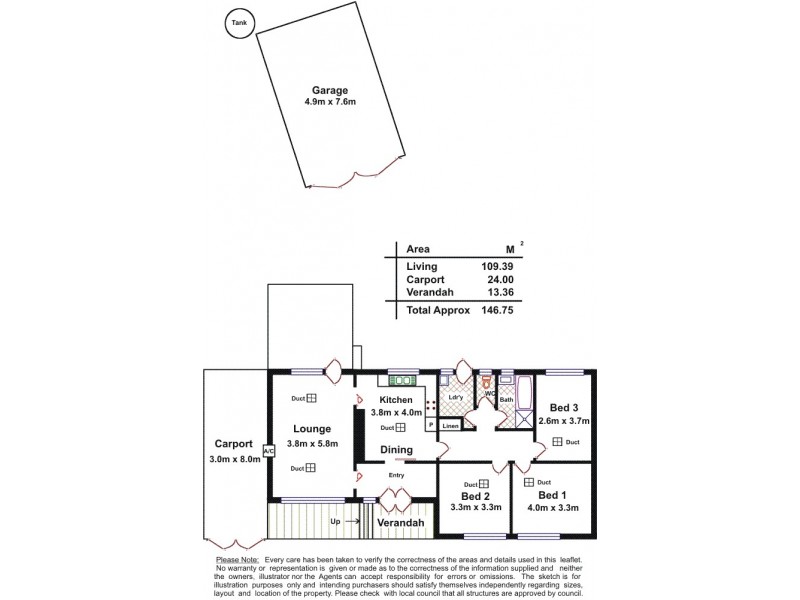 18 Reids Road, Dernancourt SA 5075 Floorplan