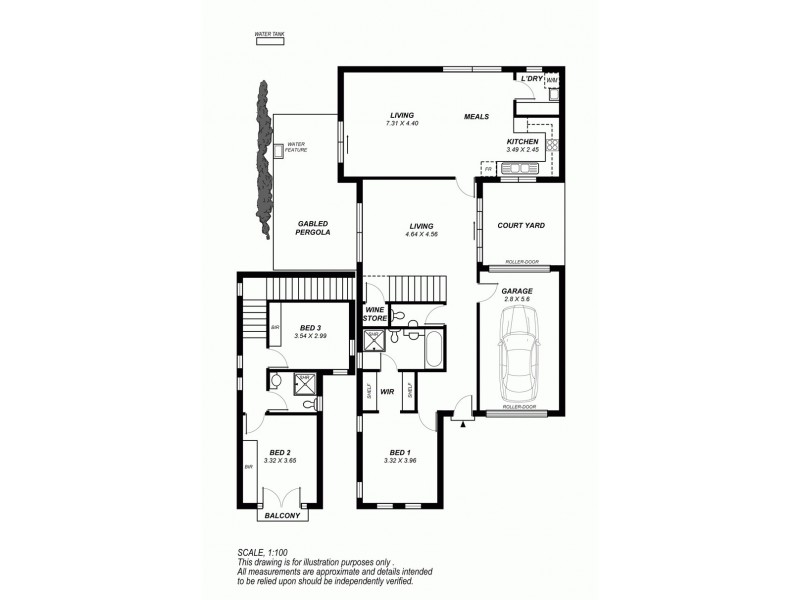 8C Heyne Place, Beulah Park SA 5067 Floorplan