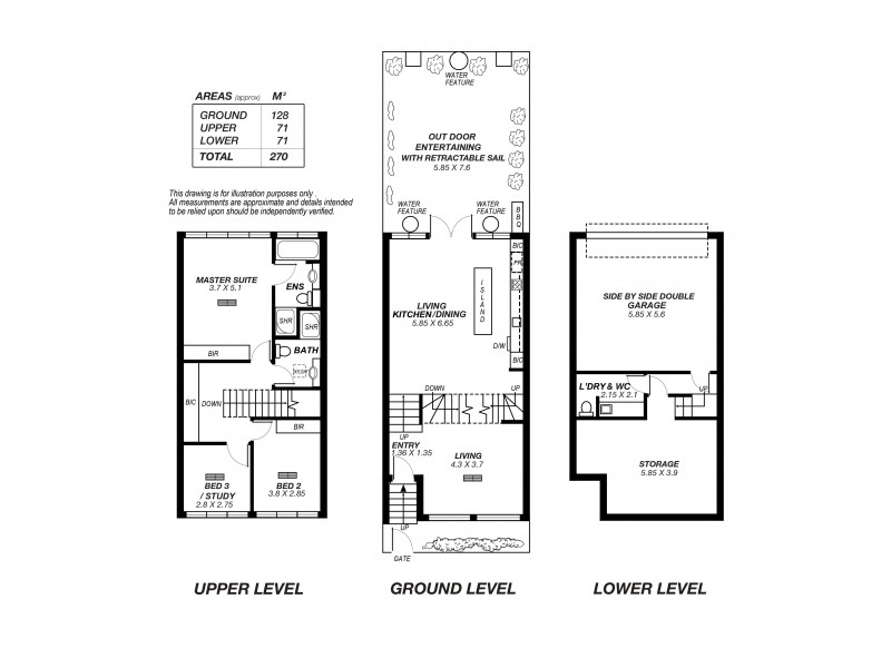 18/3 Runge Place, Norwood SA 5067 Floorplan