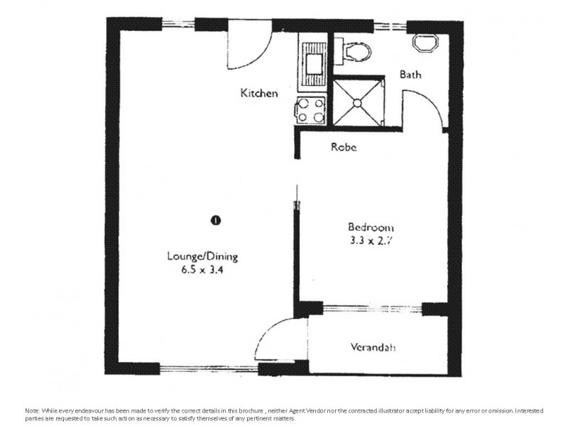 3/95 First Avenue, St Peters SA 5069 Floorplan