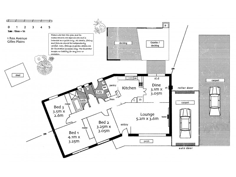 1 Rex Avenue, Gilles Plains SA 5086 Floorplan