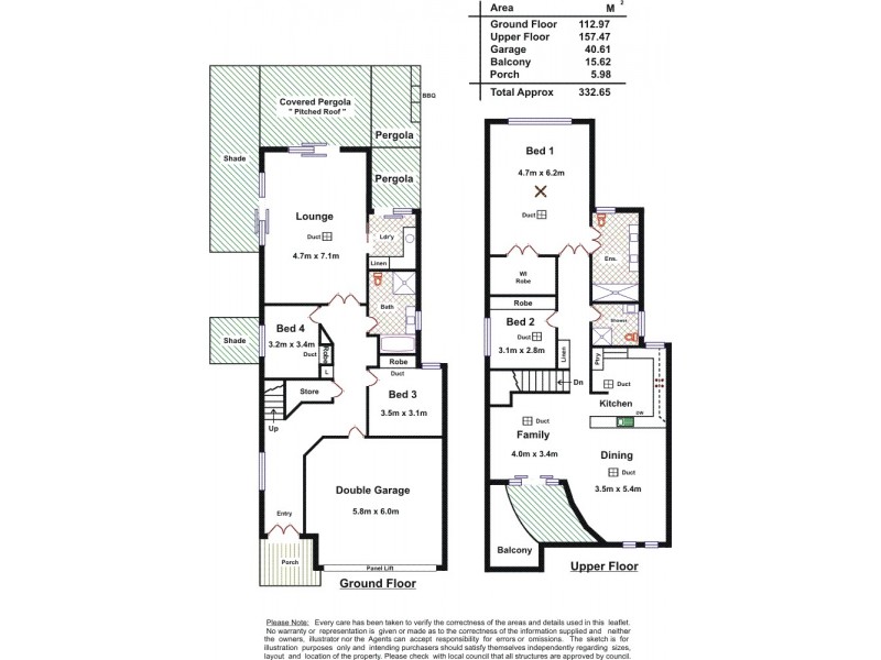 37A Fourth Avenue, Moana SA 5169 Floorplan