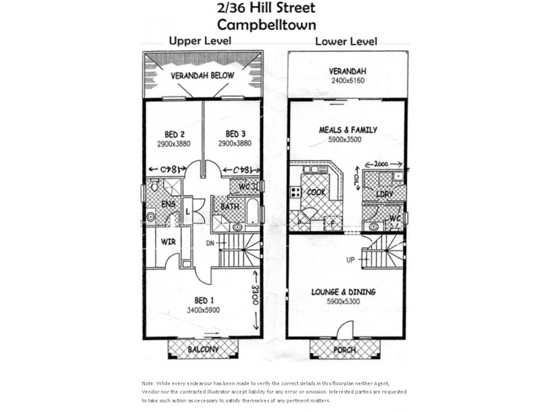 2/36 Hill Street, Campbelltown SA 5074 Floorplan