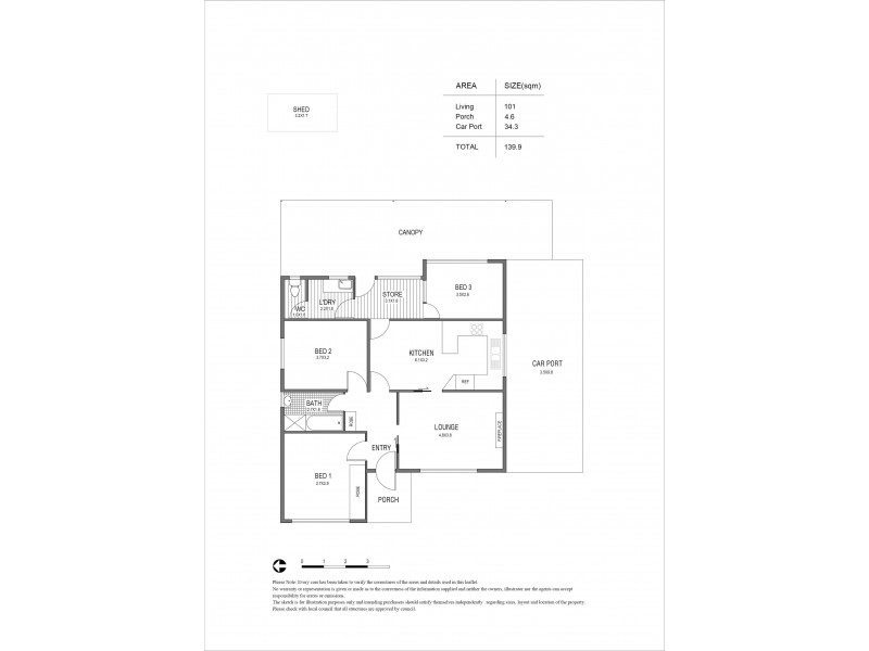 25 Meadow Avenue, Campbelltown SA 5074 Floorplan