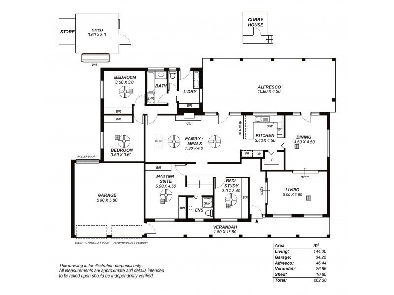 2 Deconno Court, Dernancourt SA 5075 Floorplan