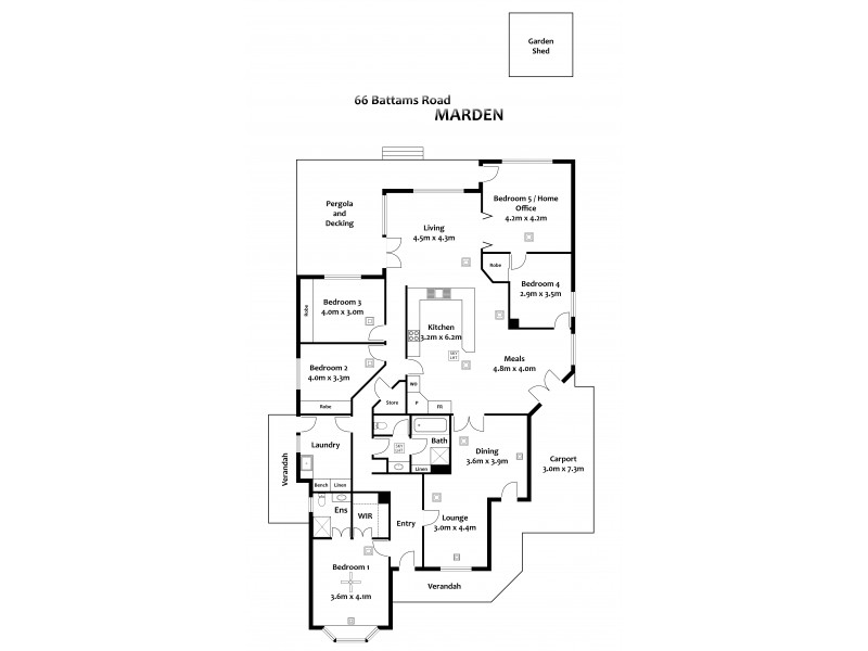 66 Battams Road, Marden SA 5070 Floorplan