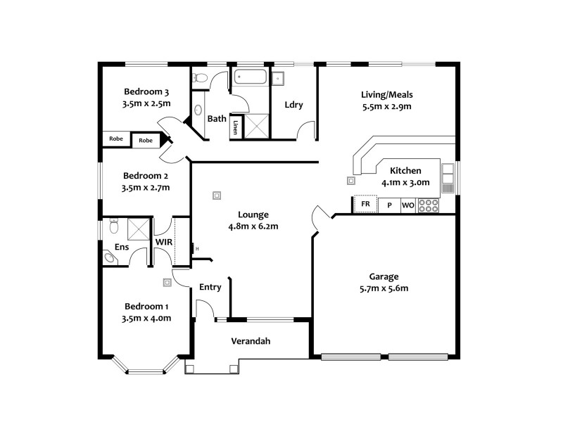 1 Angelo Street, Newton SA 5074 Floorplan
