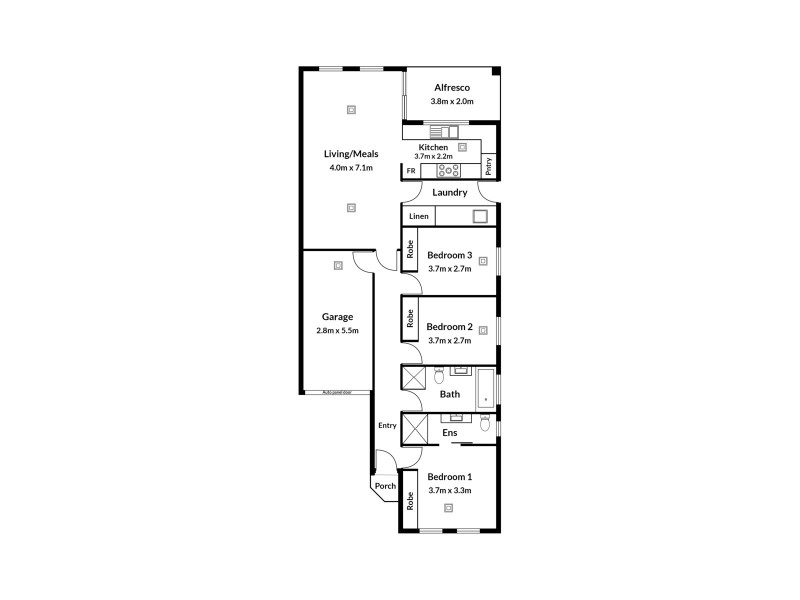 63b Morialta Road, Rostrevor SA 5073 Floorplan