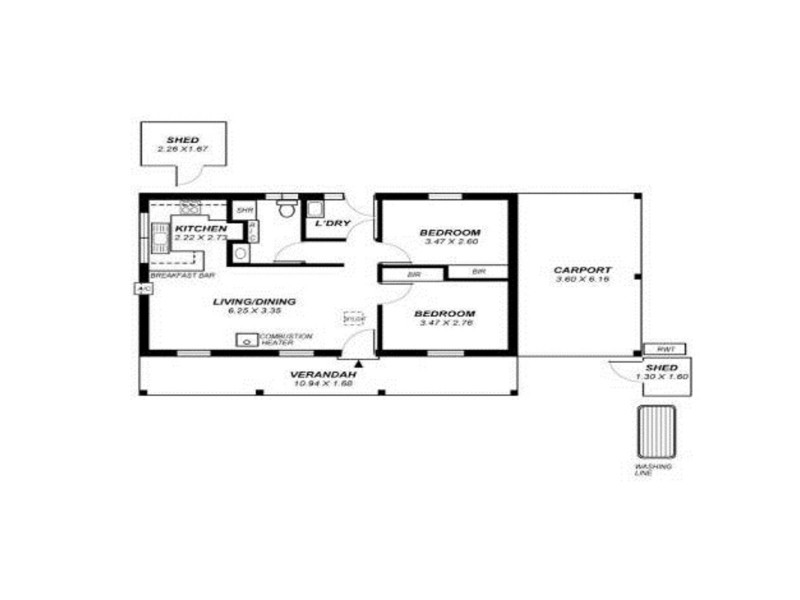 3 Fourth Avenue, Bridgewater SA 5155 Floorplan