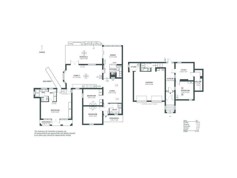 36 Cox Creek Road, Crafers SA 5152 Floorplan