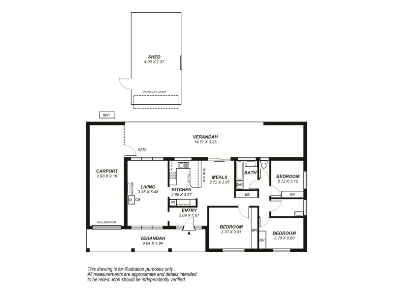 100 Longwood Road, Heathfield SA 5153 Floorplan