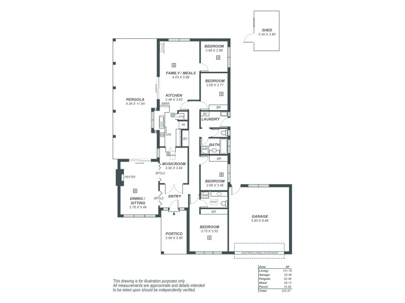 16 Penola Road, Aldgate SA 5154 Floorplan