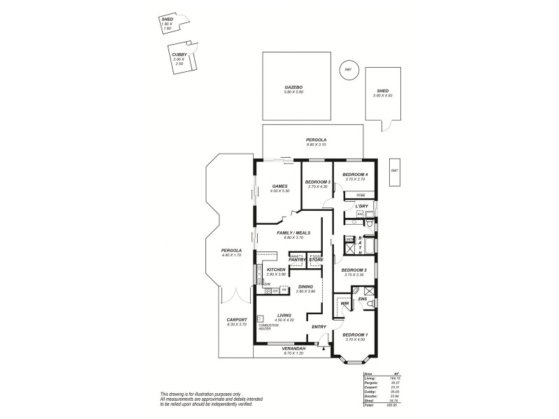 26 Fowler Street, Woodside SA 5244 Floorplan