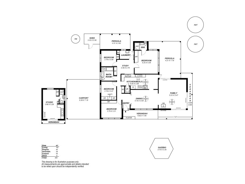 213 Nicholls Road, Bradbury SA 5153 Floorplan