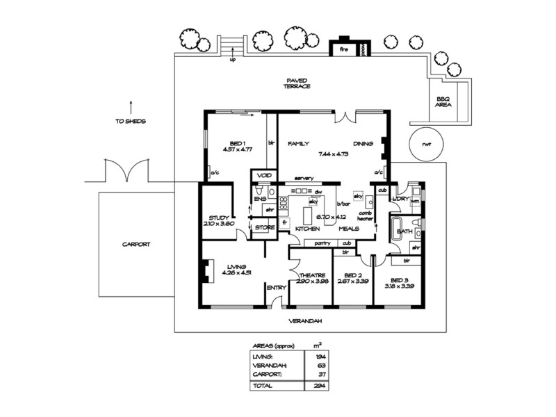 16 Cummins Drive, Summertown SA 5141 Floorplan