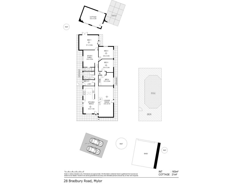 28 Bradbury Road, Mylor SA 5153 Floorplan