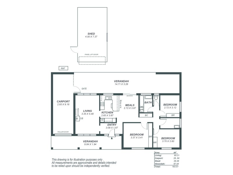 100 Longwood Road, Heathfield SA 5153 Floorplan