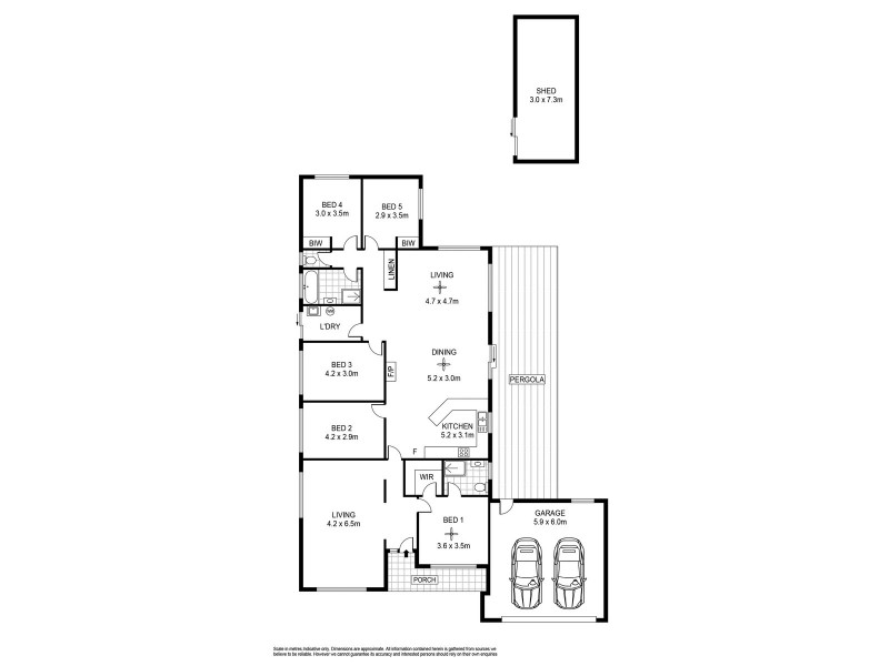 80 Driffield Road, Bridgewater SA 5155 Floorplan