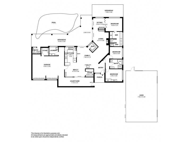 10 Allumba Drive, Ironbank SA 5153 Floorplan