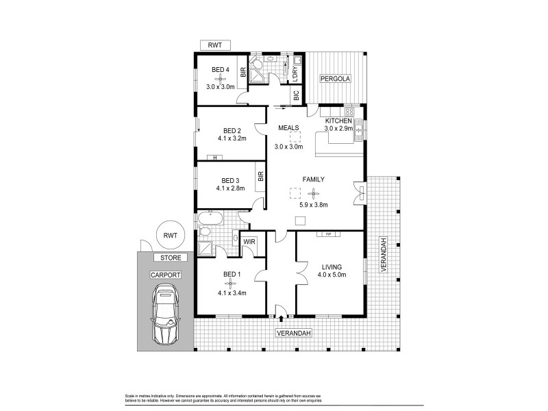 27 The Crescent, Crafers SA 5152 Floorplan