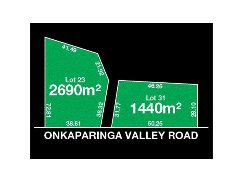 Lots 23 & Onkaparinga Valley Road, Verdun SA 5245 Floorplan