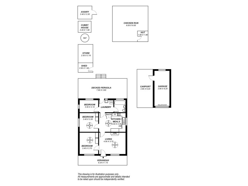 27 Railway Avenue, Bridgewater SA 5155 Floorplan